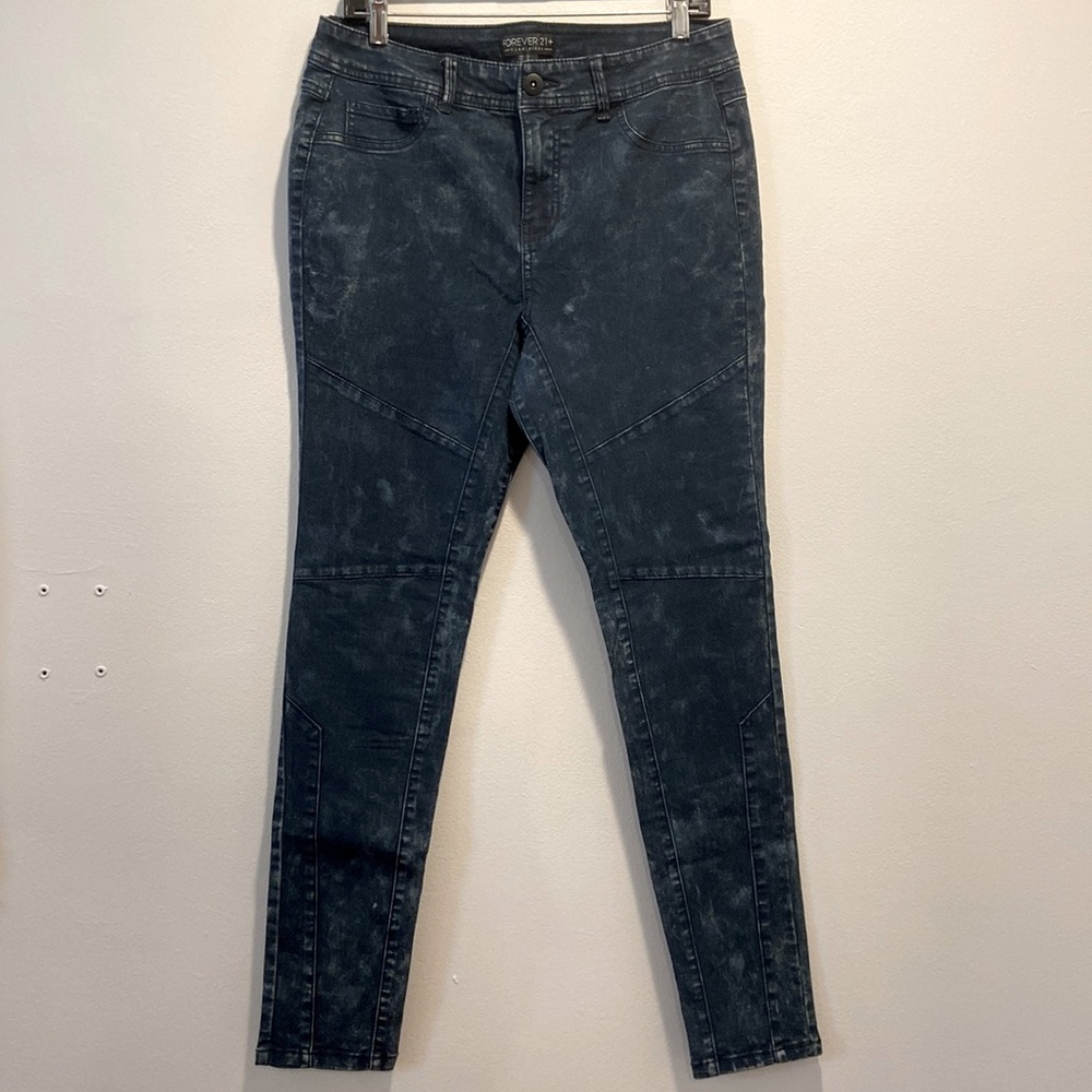 Forever 21 Dark Wash Skinny Jeggings Women Size 12